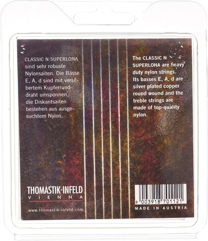Thomastik-Infeld CR127 Classical Guitar Strings: Classic N Series 6 String Set E, B, G, D, A, E Set in Saudi Arabia