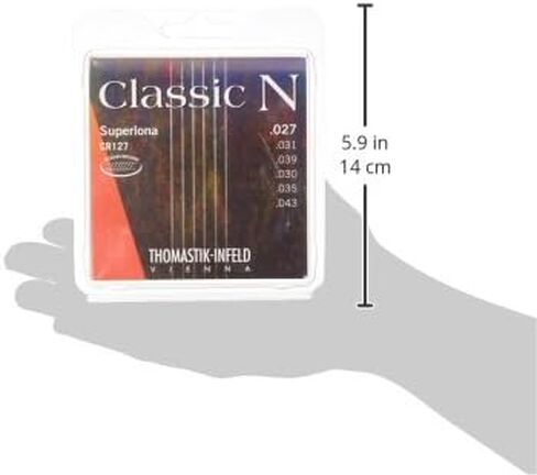 Thomastik-Infeld CR127 Classical Guitar Strings: Classic N Series 6 String Set E, B, G, D, A, E Set in Saudi Arabia