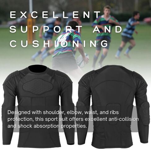 Flbirret Long-Sleeved Sport Suit with Shoulder, Elbow, Waist and Ribs Protection in Saudi Arabia
