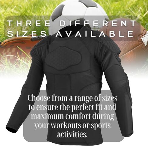 Flbirret Long-Sleeved Sport Suit with Shoulder, Elbow, Waist and Ribs Protection in Saudi Arabia