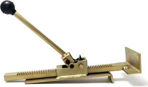 QWORK Flooring Jack, 2 Pack Professional Hardwood Flooring Jack and Positioning Tool for Straighten and Installing Hardwood Floors, Easy Ratcheting Mechanism in Saudi Arabia