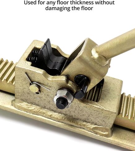 QWORK Flooring Jack, 2 Pack Professional Hardwood Flooring Jack and Positioning Tool for Straighten and Installing Hardwood Floors, Easy Ratcheting Mechanism in Saudi Arabia