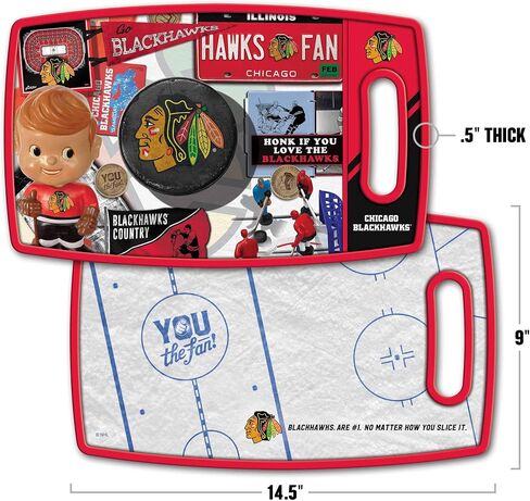 YouTheFan NHL Retro Series Cutting Board in Saudi Arabia