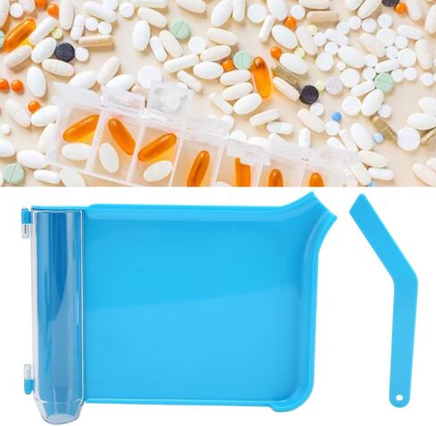 Counting Tray, Portable Right Hand Sorting Tray, Counter, Home Dispensing Aids, Medical Instrument Tray with Spatula for Pharmacy, Hospital, Home in Saudi Arabia