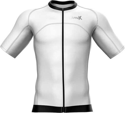 Sparx Men's Aero Tri Tank Short Sleeve Tri Tops Triathlon Tank Race Cycling Swim Bike Run in Saudi Arabia