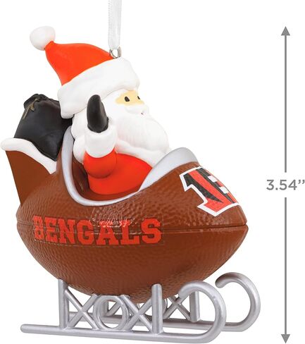 Hallmark Cincinnati Bengals Sled Ornament in Saudi Arabia