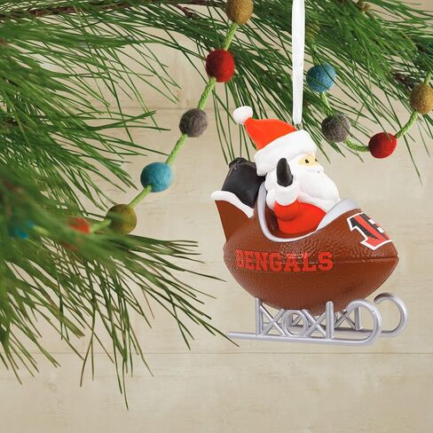 Hallmark Cincinnati Bengals Sled Ornament in Saudi Arabia