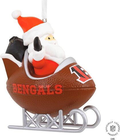 Hallmark Cincinnati Bengals Sled Ornament in Saudi Arabia