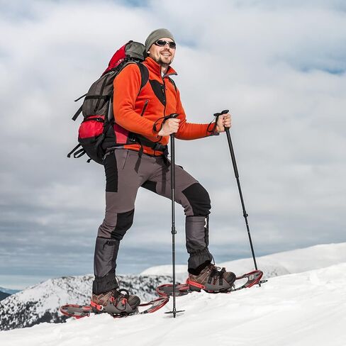 G2 حذاء ثلجي أحمر خفيف الوزن مقاس 25/30/36 بوصة للنساء والرجال والشباب، رباط خاص من مادة EVA بسحب واحد، رفع الكعب in Kuwait