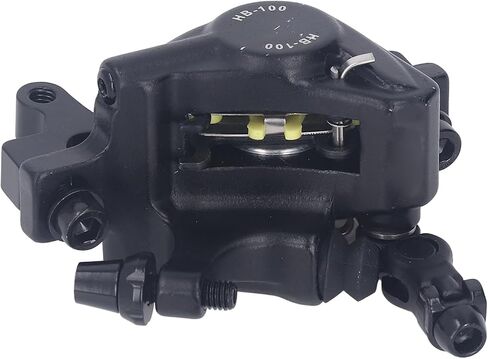 Electric Scooter Brake Disc Kit, 120mm Oil Brake Conversion Base Mechanical Brake Disc Brake Caliper Kit for Xiaomi M365 Pro Pro 2 in Saudi Arabia