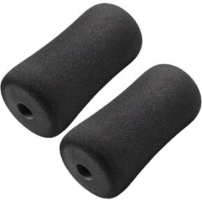 Foot Foam Pads Rollers Replacement Set for Home, Weight Bench Foam Pad Replacement for Inversion Table Leg Tube, Foot Foam Roller Pads for Sit Ups,Leg Curl Attachment/Extension and Roman Chair