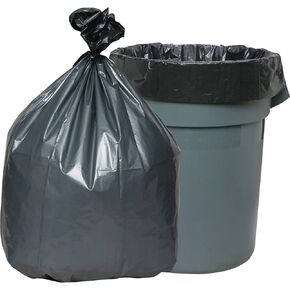 Genuine Joe 70342 Trash Can Liner, 40-45Gal, 1.55mil, 39-Inch x46-Inch , 50/PK, SR