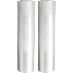 Plastic Food Wrap 12 Inch x 328 Square Foot Cling Film, Microwave Safe, BPA-Free（Pack of 2）cling wrap，press and seal wrap，plastic wrap for food，plastic wrap roll