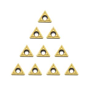 Carbide Turning InsertsTCMT110204，TCMT21.51 Indexable Carbide Lathe Tool，CNC Lathe Milling Inserts Tool for Steel Cast Iron Metal Machining and Turning Tool Holder Replacement Insert 10 Pieces/Pack