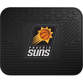 FANMATS NBA Phoenix Suns Vinyl 2-Pack Utility Mats , Black, 14"x17"