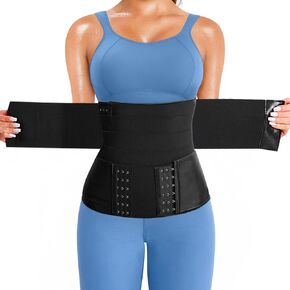 Waist Trainer for Women Bandage Wrap, Body Shaping Abdominal, Sauna Belt Exercise Waist Tightening, Body Shaper Garment Waist Trimmer, Sweat Waist Trainer Corset for Women Stomach Warp, Workout Belt