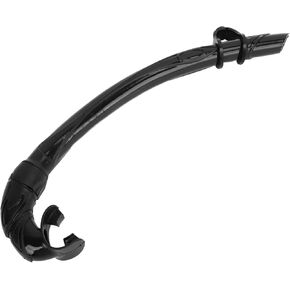 Diving Snorkel, Comfortable PVC Mouthpiece, Easy Breathing, Comfortable to Use, Lightweight Snorkeling Breathing Tube for Diving Freediving Snorkel(Black)