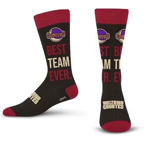 For Bare Feet Best Team Ever Crew Sock NHL