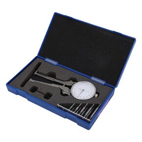 Gauge Internal Caliper, 3.5in Measuring Depth Aluminum Alloy 2.2-6in Clear Dial Inside Caliper for Workshop Dial Calipers Digital Caliper Calipers Measuring Tool