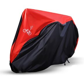 NEVERLAND Bike Covers Outdoor Storage Waterproof, Bicycle Cover for 1 Bike with Lock Hole Sun Rain Wind Dust Proof for Mountain Road Exercise Electric City Bike