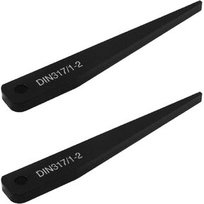 Carbon Steel Taper Drift for Morse Taper MT1 and MT2 Lathe Drill Sleeves - Precision Tool for Lathe Setup and Maintenance