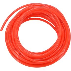 HARFINGTON Pneumatic Tubing Pipe Pu Hose 4mm OD x 2.5mm ID 10 Meters(32.8 FT) Air Compressor PU Polyurethane Line Hose Tube for Air Compressor Water Fluid Transfer, Clear
