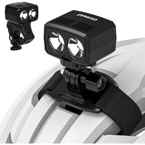 Bike Helmet Light 1000 Lumens Bike Headlight USB Rechargeable with 1200mAh Long Battery Life 5 Lighting Modes Adjustable Mounts for Cycling Safety