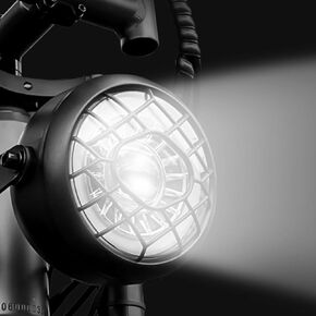 eBike Head Light for Bike Head Light for Night Riding 3 Pins Connector LED Bike Light - 24V 36V 48V 52V IPX4 Waterproof Super Bright Led Headlights for Bicycles