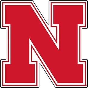 Nebraska 12" Auto Magnet Cornhuskers