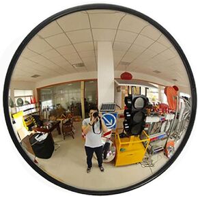 Security Signaling Observation Mirror Panoramic Monitoring Acrylic Mirror for Ceilings or Walls - Panoramic View of The Store Anti-Theft Traffic Mirror