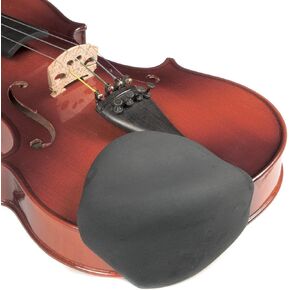 Strad Pad Black Chinrest Pad: Large