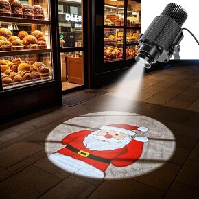 65 W LED Logo Projector Free Custom GOBO Ip67 Waterproof Rotating Lens Image,for Logo,Advertising,Indoor,Wedding,Store,Outdoor,Company,Hotel,bar