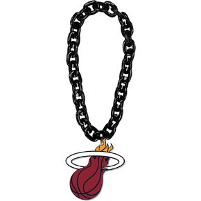 aminco Miami Heat Fan Chain, Black