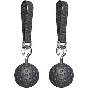 SELEWARE Non-Slip Pull Up Power Balls, Rock Climbing Grips for Strength Training, Forearm and Hand Exerciser for Chin Up Bar, Kettlebell, Barbell, Resistance Band Handles, Home Gym Workout Equipment