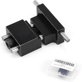 Milling Vise Jaw Stop, CNC Machine Tool, Mill Milling Vise Work Stop Quick Clamp Clamping Jaw Kit Black