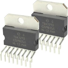 2-Piece TDA7293V & TDA7293 High-Power Audio Amplifier IC ZIP-15