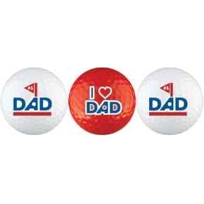 #1 Dad w/Love You Dad Golf Ball Gift Set