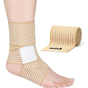 ONTYZZ Adjustable Calf Compression Bandage Support Knee Wraps Elastic Sports Knee Bands for Ankle Elbow Wrist Replacement
