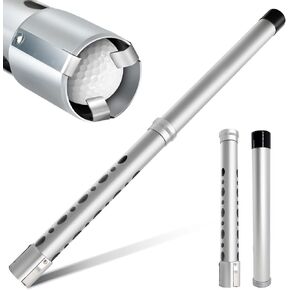 THE GOLFER STORE Golf Ball Shag Tube Professional Golf Ball Picker Upper Aluminum Golf Ball Retriever Collector Practice Pick-up Sucker Tool
