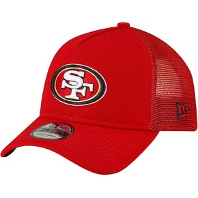 New Era NFL A-Frame 9FORTY Team Color Mesh Trucker Adjustable Hat Cap One Size Fits All
