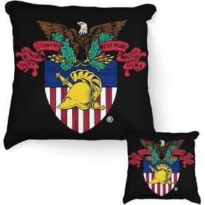 College Flags & Banners Co. Army West Point Seal Logo Pillow