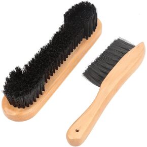 VGEBY Billiard Brush 2pcs Multi-Functional Billiards Table Rail Brush Set Cleaning Tools Accessory