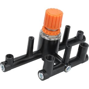 Air Compressor Pressure Regulator Valve Fit Part Switch Accessories Outlet Tube Aluminum Alloy - Air Compressor Valve Replacement Part