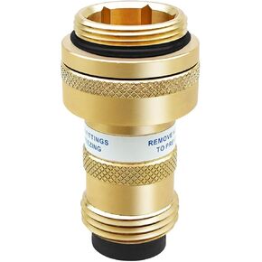 Brass Backflow Preventer with O-ring Fit for Woodford Models 22 27 30 67 Replace 50HA-BR, for Household and Commercial Buildings Industrial Plants Agricultural Backflow Systems