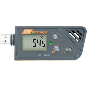 USB Temperature Logger Humidity Data Logger Barometric Recorder with Generate PDF and CSV Reports High Accuracy Cold Chain Storage IP65 Waterproof Compatible Windows XP, 7, 8, 10, 11