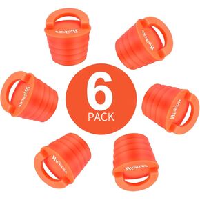 Hlogree 6PCs Kayak scupper Plugs for sit on top/Lifetime/sit on top,scupper Plugs for Kayak,Silicone Kayak Plugs,Kayak Drain stoppers Kayak Replacement Parts,Plugs for Kayaks,Kayak Plugs Drain