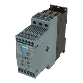 Siemens 3RW4024-1BB14 SIRIUS SOFT STARTER, S0, 12.5A, 5.5KW/400V, 40 DEGR., AC 200-480V, AC/DC 110-230V, SCREW TERMINALS
