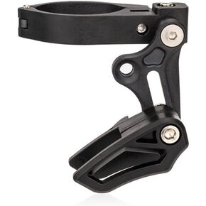 Chain Guide, Mountain Bike Chain Guide Bash Guard, Strong Nylon Bicycle Chain Protector, Bicycle Chain Guide for Most Road Mountain Bikes Black
