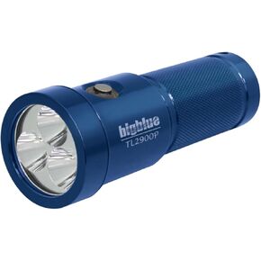 Bigblue TL2900P Underwater Technical Diving Torch, 10° Beam Angle, Aluminum