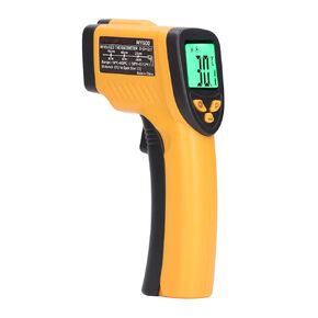 Thermometer Gun, LCD Backlight, High Accuracy Digital Temperature, My600 Handheld Industrial Non Touch Temperature Gun, ‑50 to 600 ℃ Industrial Thermometer